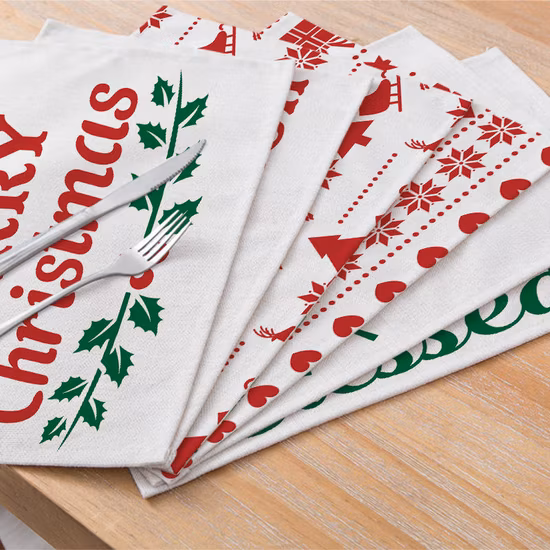 Yrf カスタム テーブル クロス デザイン テーブル マット プレースマット さまざまなデザインとサイズ